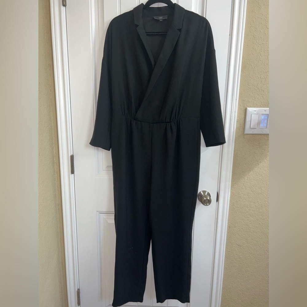 J. Crew crepe lapel Jumpsuit - Picture 2 of 9